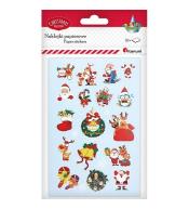 Naklejki papierowe 17 wzorów 170szt