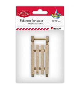 Drewniane sanki 35x85mm wysokość 20mm