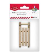 Drewniane sanki 35x85mm wysokość 20mm