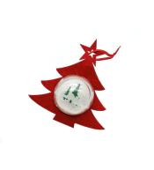 Zawieszka filcowa czerwona MIX