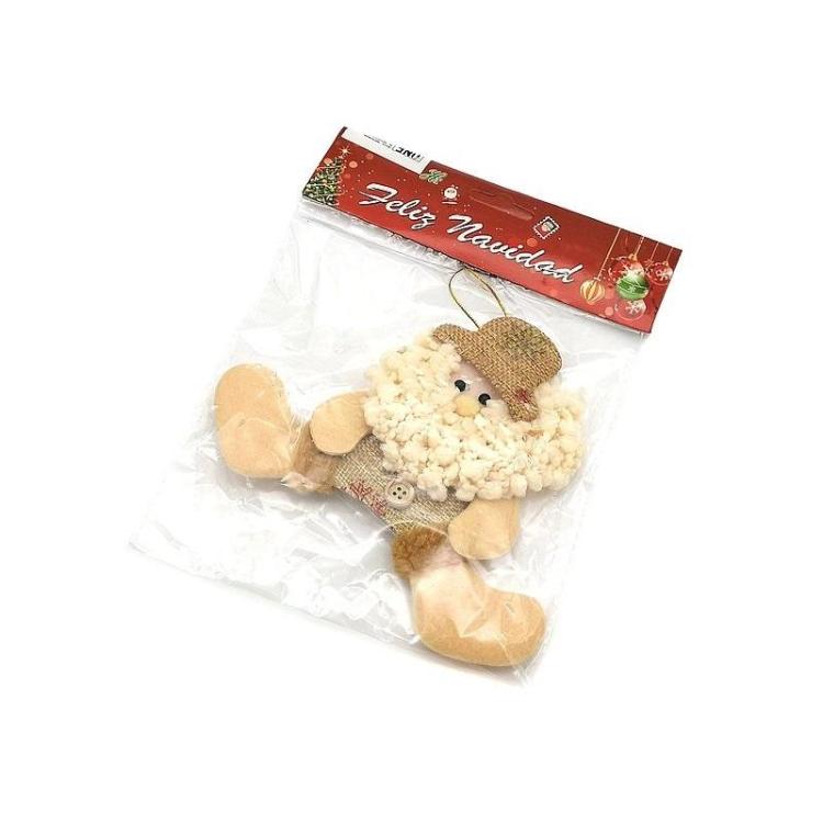 Zawieszka Mikołaj z juty