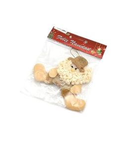 Zawieszka Mikołaj z juty