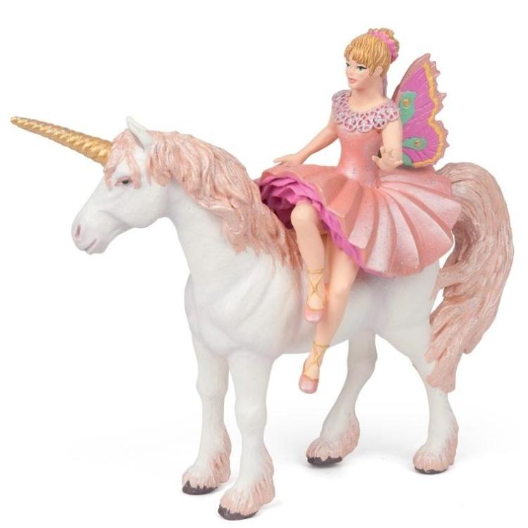 Elf ballerina i jej jednorożec