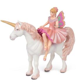 Elf ballerina i jej jednorożec