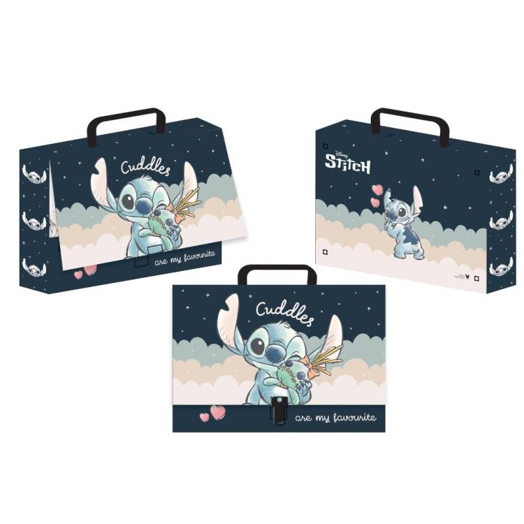 Teczka z rączką walizeczka Stitch