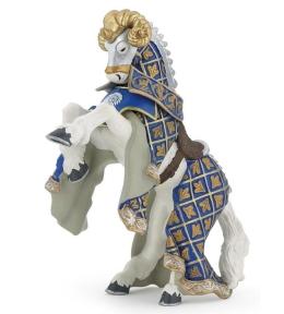 Koń Mistrza broni z baranim czubem