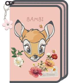 Piórnik z wyposażeniem 1 zamek Bambi