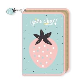 Piórnik jednokomorowy z wyposażeniem Sweet