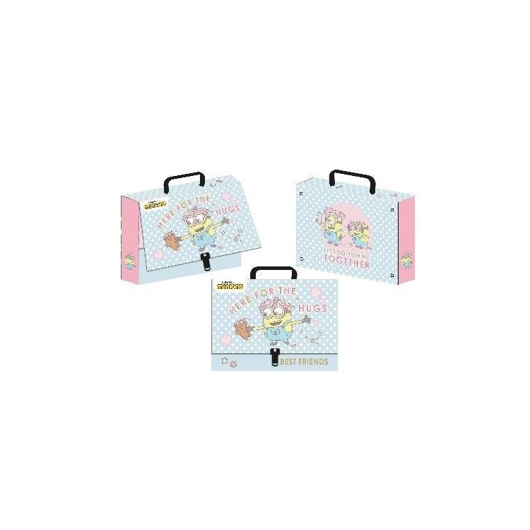 Teczka z rączką walizeczka Minionki