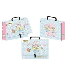 Teczka z rączką walizeczka Minionki