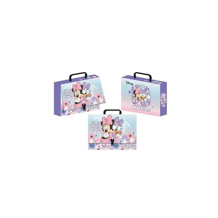 Teczka z rączką walizeczka Minnie Daisy