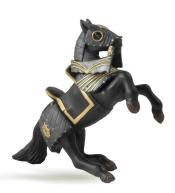 Koń w czarnej zbroi