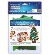 Zestaw DIY Choinka filcowa z akcesoriami