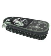 Piórnik szkolny z klapką Jurassic park