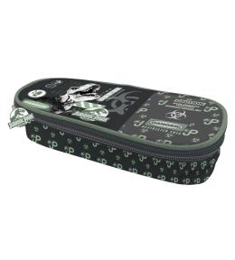 Piórnik szkolny z klapką Jurassic park