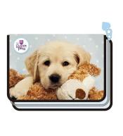 Piórnik jednokomorowy z wyposażeniem Pies