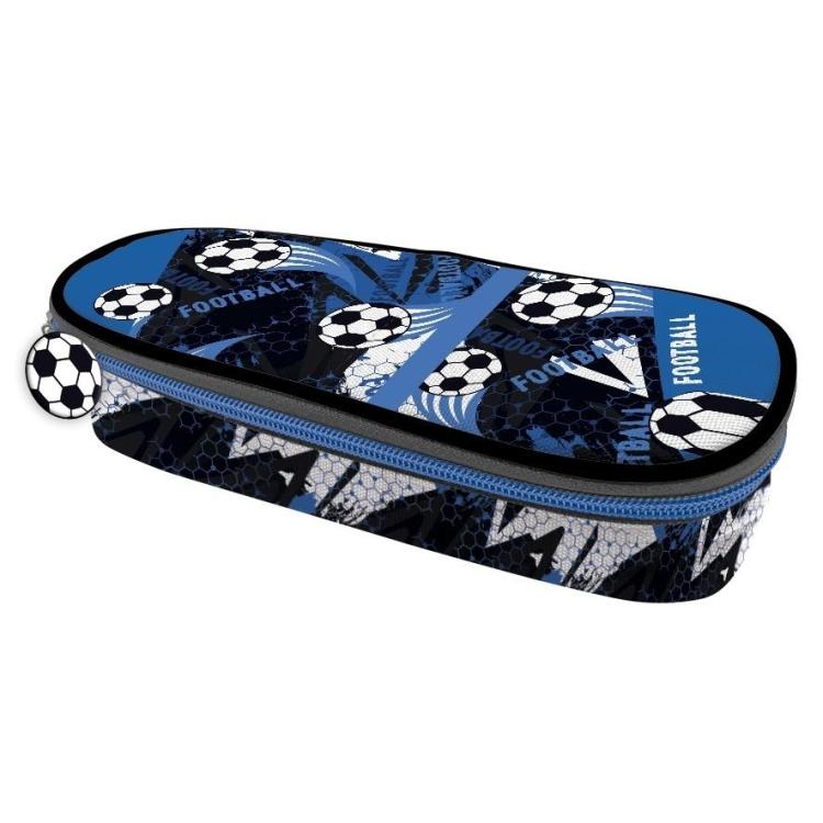 Piórnik szkolny z klapką Football