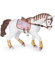 Klacz osiodłana z warkoczykami