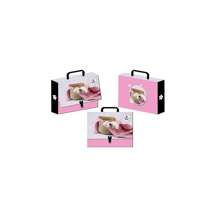 Teczka z rączką walizeczka The sweet pets Pies