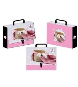 Teczka z rączką walizeczka The sweet pets Pies