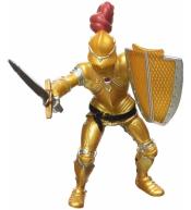 Rycerz w złotej zbroi