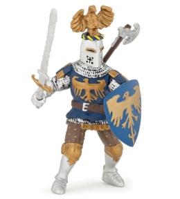 Rycerz niebieski z orlim czubem