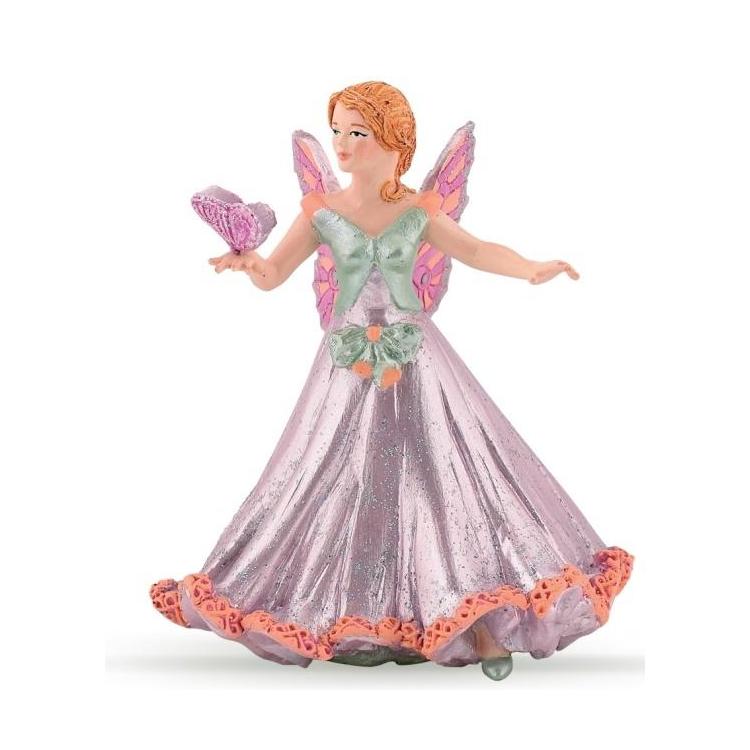 Różowy elf motyl