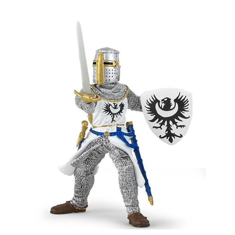 Rycerz biały z mieczem