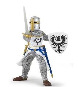 Rycerz biały z mieczem