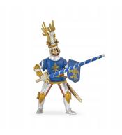 Rycerz w niebieskiej szacie w lilie