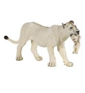 Lwica biała z młodym