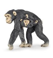 Szympansica z młodym