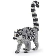 Lemur z młodym