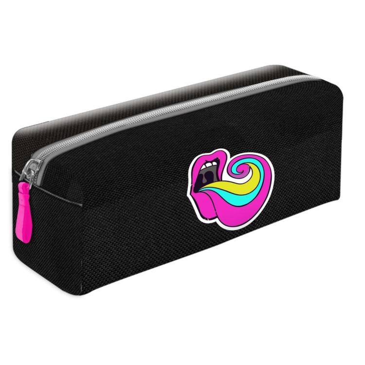 Piórnik kosmetyczka płótno jęzor