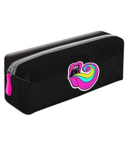 Piórnik kosmetyczka płótno jęzor