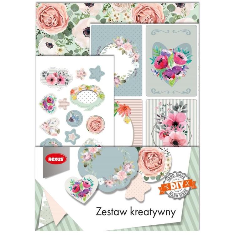 Zestaw kreatywny Kwiaty