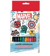 Kredki ołówkowe trójkątne jumbo Avengers 12 kol