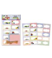 Naklejki na przetwory B4/4K