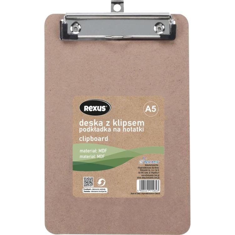 Deska z klipem A5