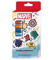 Kredki pastelowe jumbo Avengers 12 kolorów