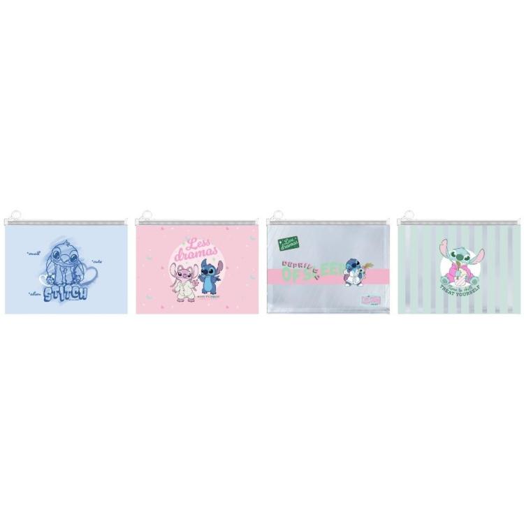 Teczka A4 PCV na suwak Stitch mix