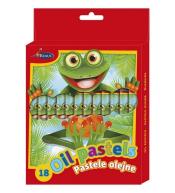 Pastele olejne 18 kolorów