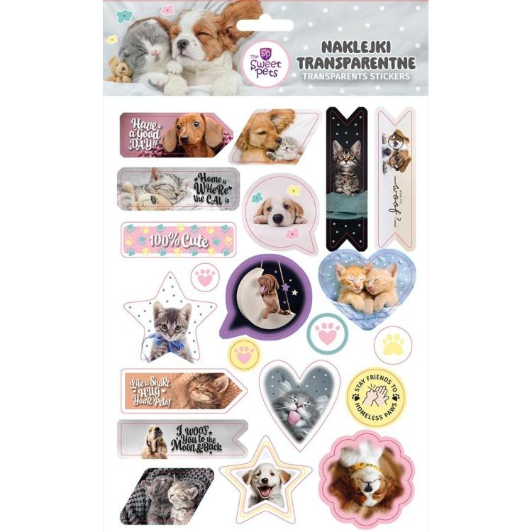 Naklejki ozdobne The sweet pets mix