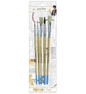 Pędzelki z naturalnego włosia Harry Potter 5szt.