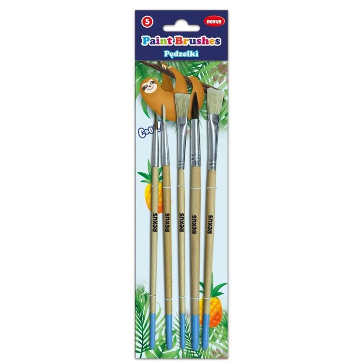 Pędzelki 5szt.