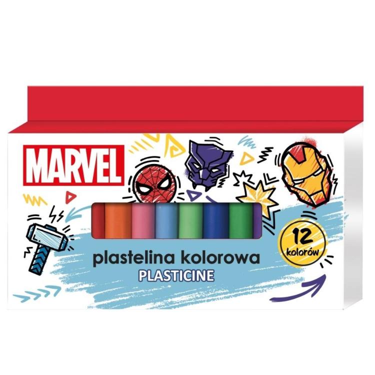 Plastelina Avengers 12 kolorów
