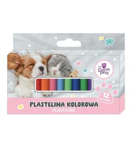 Plastelina The Sweet Pets 12 kolorów