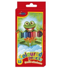 Kredki drewniane 12 kolorów