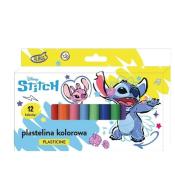 Plastelina 12 kolorów Stitch