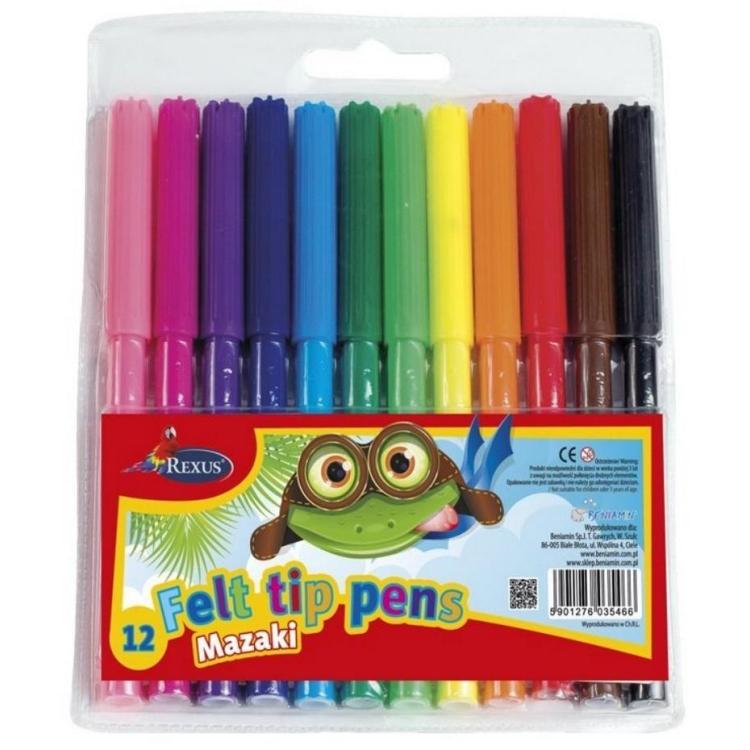 Pisaki 12 kolorów